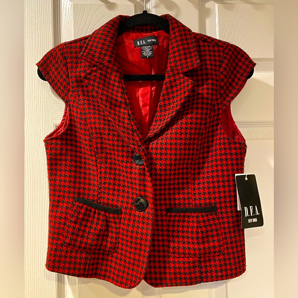Tweed vest